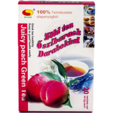 BIG STAR zöld tea őszibarack darabokkal 20db tea