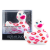 Big Teaze Toys My Duckie Romance 2.0 - csókos kacsa vízálló csiklóvibrátor (fehér-pink)