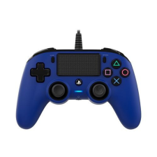 Bigben Interactive Nacon vezetékes kontroller kék színben (PS4) (PS4OFCPADBLUE) videójáték kiegészítő