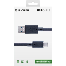 Bigben Interactive XBOX Series X USB-C Charging and Data Cable 5m Black kábel és adapter