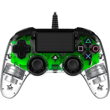 Bigben Nacon Wired Compact Controller PS4 - áttetsző zöld játékvezérlő