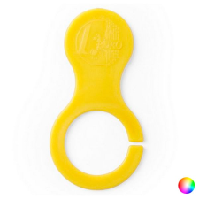 BigBuy Accessories Érme kulcstartó karabinerrel 142451 Piros kulcstartó