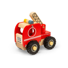 Bigjigs fa játék tűzoltóautó fajáték