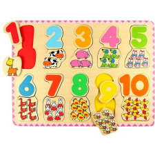 Bigjigs Fa számos kirakó puzzle II puzzle, kirakós