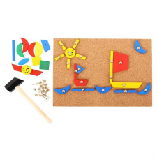 Bigjigs kreatív kalapálós játék formákkal kreatív és készségfejlesztő