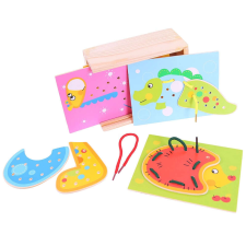 Bigjigs összefűzhető állatok puzzle, kirakós