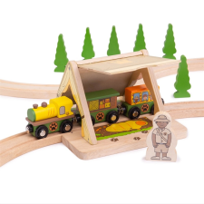  Bigjigs rail szafari vonat kiegészítő kisvasút