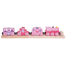 Bigjigs Toys Hercegnő vonat kisvasút