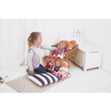 Bigjigs Türkiz ruha pulóverrel egy 38 cm-es babához játékbaba felszerelés