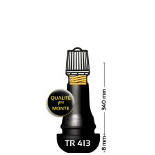 BIHR TR413 gumírozott kerékfúvóka - 100 darabos kiszerelés egyéb motorkerékpár alkatrész