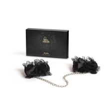 Bijoux Indiscrets Frou – Frou Organza fekete, elegáns bilincs bilincs, kötöző