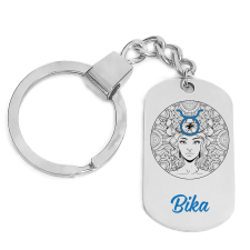 Bika – kulcstartó több formában és színben kulcstartó