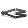 BikeFun Barricade Grand Safe kulcsos colostok lakat, 80 cm, vázkonzollal, fekete