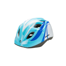 BikeFun Fejvédő sisak sisak BIKEFUN JUNIOR kék/fehér - HB8-BLW kerékpáros kerékpár és kerékpáros felszerelés