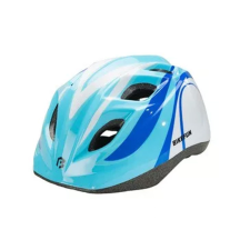  Bikefun Junior bukósisak kék fehér S (48-52) kerékpáros sisak