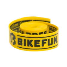 BikeFun SafeTape 27,5-es MTB (584x20 mm) tömlővédő felniszalag, párban, sárga kerékpár és kerékpáros felszerelés