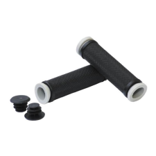 BikeFun Soft Rubber normál gumi markolat, 128 mm, fekete kerékpár kormány