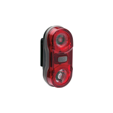BikeFun Twin elemes hátsó lámpa, 2 POWER LED, nyeregcsőre rögzíthető kerékpár lámpa