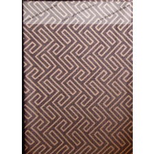  Billerbeck Bianka Barna Labirintus pamut (maco-satin) kispárnahuzat, 36x48 cm lakástextília