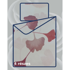 Billerbeck Billerbeck Bianka 4 részes pamut-szatén ágyneműhuzat, Leaves (606) lakástextília