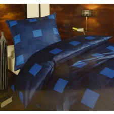  Billerbeck Elegante 3 részes pamut-szatén ágyneműhuzat, Blue Dream lakástextília