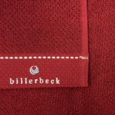 Billerbeck rizskötésű törölköző, Bordó, 70x140 cm - Billerbeck lakástextília