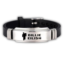  Billie Eilish logós fekete karkötő karkötő