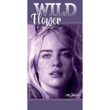 Billie Eilish Wild Flower fürdőlepedő, strandtörölköző 70x140cm lakástextília