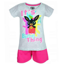 Bing rövid pizsama Bing pink szürke 3-4 év (104 cm) gyerek hálóing, pizsama