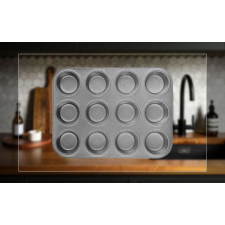 Bingoo BANQUET Sütőforma muffin 12 fakkos 19078070 sütés és főzés