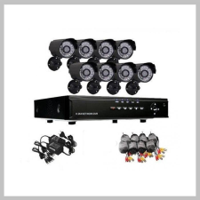 Bingoo CCTV kamerarendszer - 8 kamerás megfigyelő rendszer megfigyelő kamera