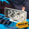 Bingoo Digitális ébresztőóra tükröződő felülettel, projektorral DS3618LP