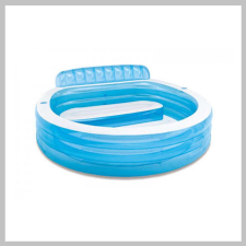 Bingoo Felfújható aqua medence + pad rész 224x216x76 ZT68057190 medence