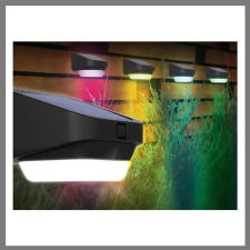 Bingoo LED RGB napelemes kerti lámpa ZT12318 kültéri világítás