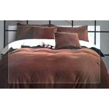 Bingoo LUNA 7 részes egyszínű ágynemű garnitúra - barna lakástextília