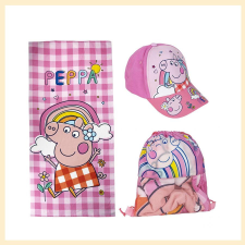 Bingoo Peppa malac törölköző és baseball sapka táskában ZT2200010144 lakástextília