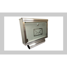 Bingoo Postaláda 390x400x100mm rozsdamentes acél újságtartóval HMB4039N postaláda