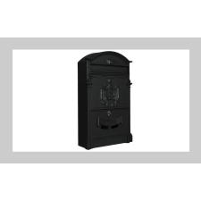 Bingoo Postaláda 400x255x90mm, alumínium előlap, fekete HMB2540AB postaláda