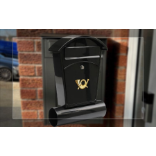 Bingoo Postaláda 480X280X80Mm fekete TO-78590 postaláda