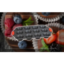 Bingoo Royalty Line 12 részes márványbevonatos muffin sütőforma sütés és főzés