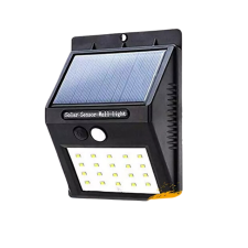 Bingoo Solar mozgásérzékelős fali lámpa 100 Led SH-100 kültéri világítás