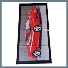 Bingoo Strand törölköző 70 x 140 cm - Ferrari mintás 2039 edény