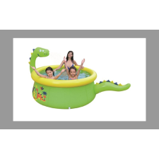 Bingoo Zöld Dínó gyerekmedence vízpermet funkcióval ZT7523 medence
