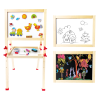 Bino Toys Bino Kétoldalas mágneses tábla, 80 x 40 x 42 cm (WBYM-83655)