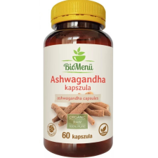  BIO Ashwagandha kapszula 60db BioMenü vitamin és táplálékkiegészítő