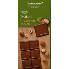 - Bio benjamíssimo csokoládé mogyorós pralinéval, cukormentes, vegan, gm 60g csokoládé és édesség