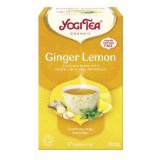 BIO Citromos gyömbér tea 17x1,8g Yogi Ginger Lemon gyógytea