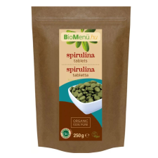  BIO Spirulina alga tabletta 250g BioMenü vitamin és táplálékkiegészítő