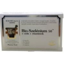 Bio-szelénium cink vitaminok vitamin és táplálékkiegészítő