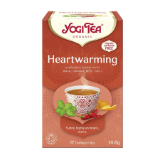  BIO Szívmelengető (Életöröm) tea 17x1,8g Yogi Heartwarming tea